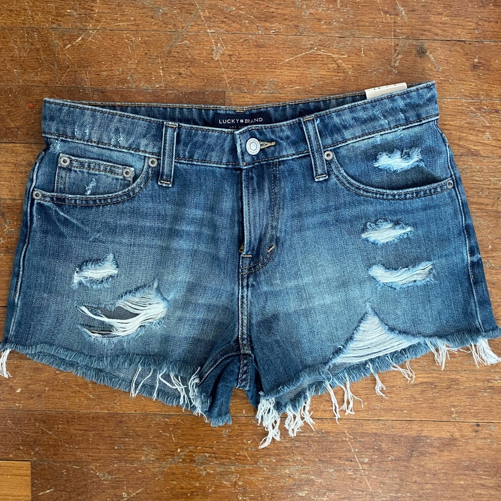 The cut off lucky brand shorts